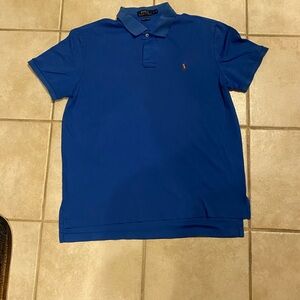 Polo by Ralph Lauren Men's Royal Blue Polo Shirt